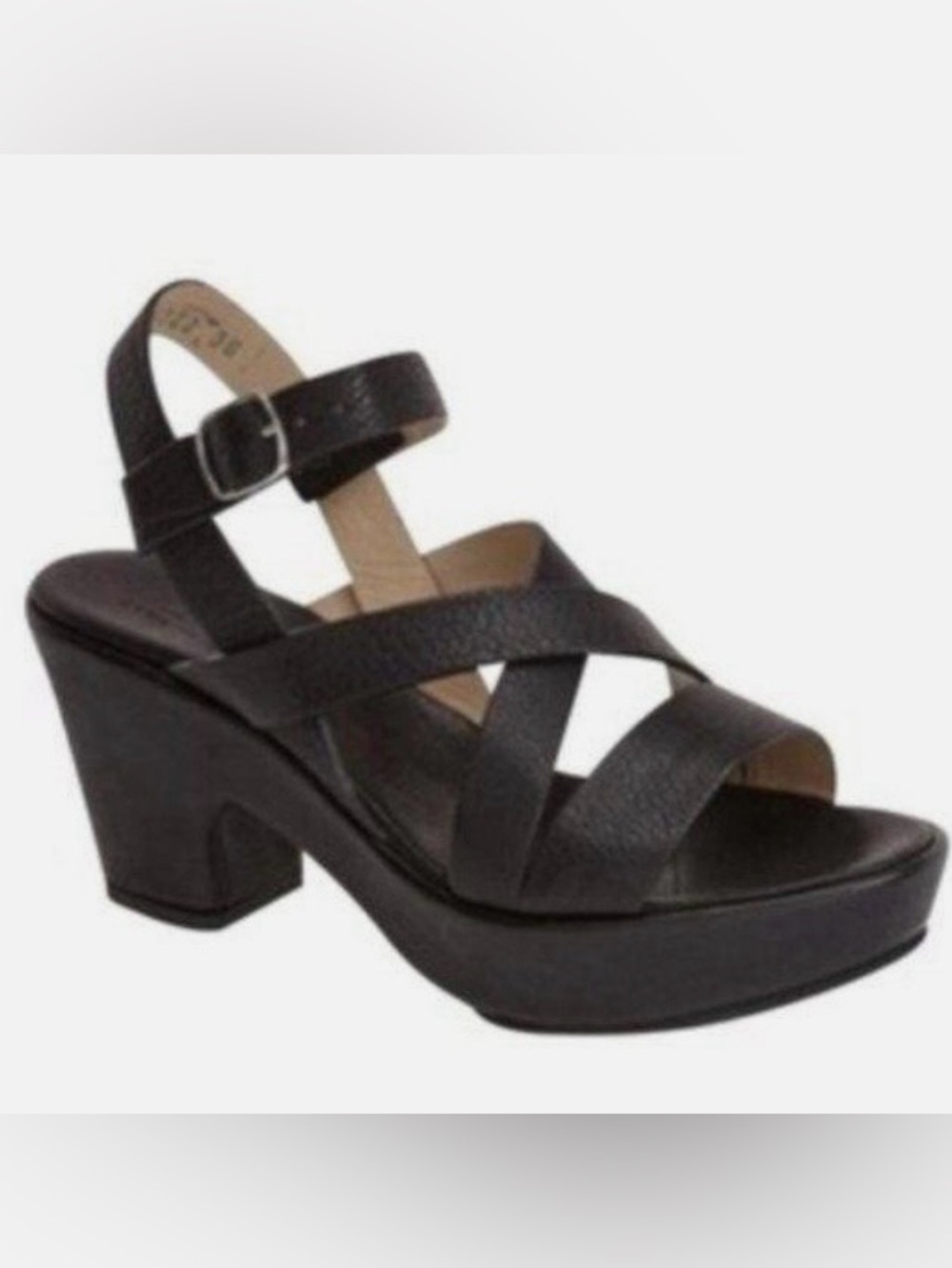 Attilio  Giusti  Black sandals ladies european size 38